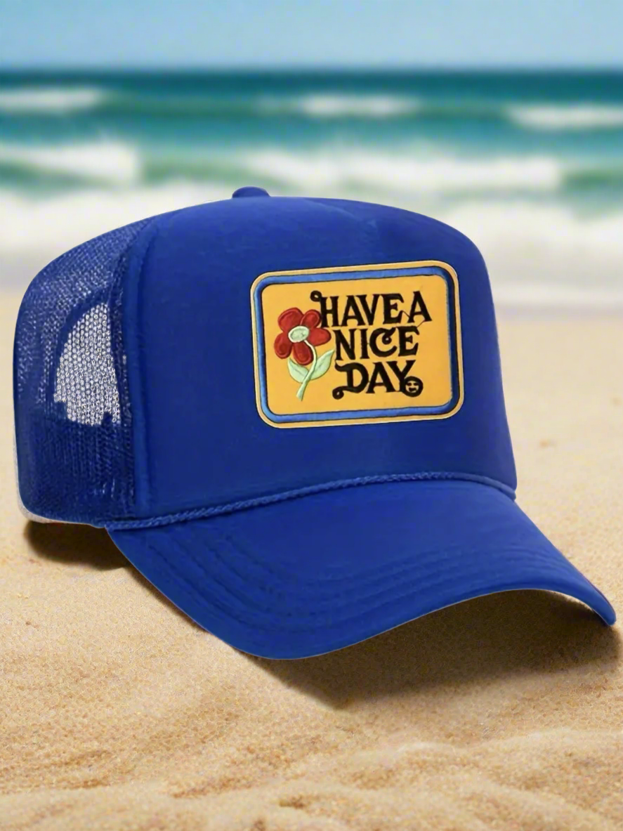 Nice Day Patch Trucker Hat