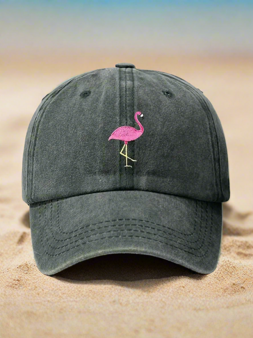 Flamingo Dad Hat