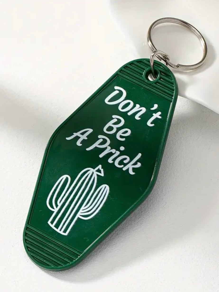 Quirky Vintage Motel Keychain