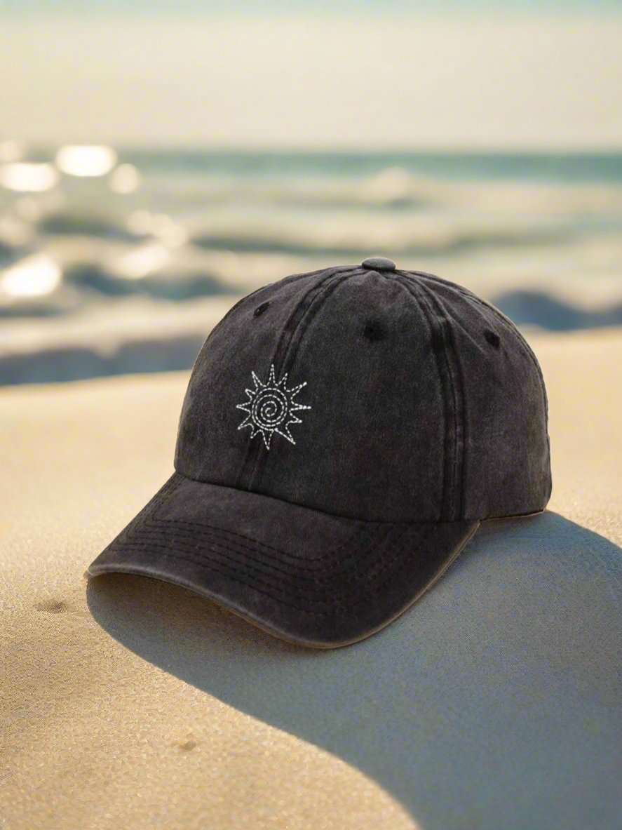 Abstract Sun Dad Hat