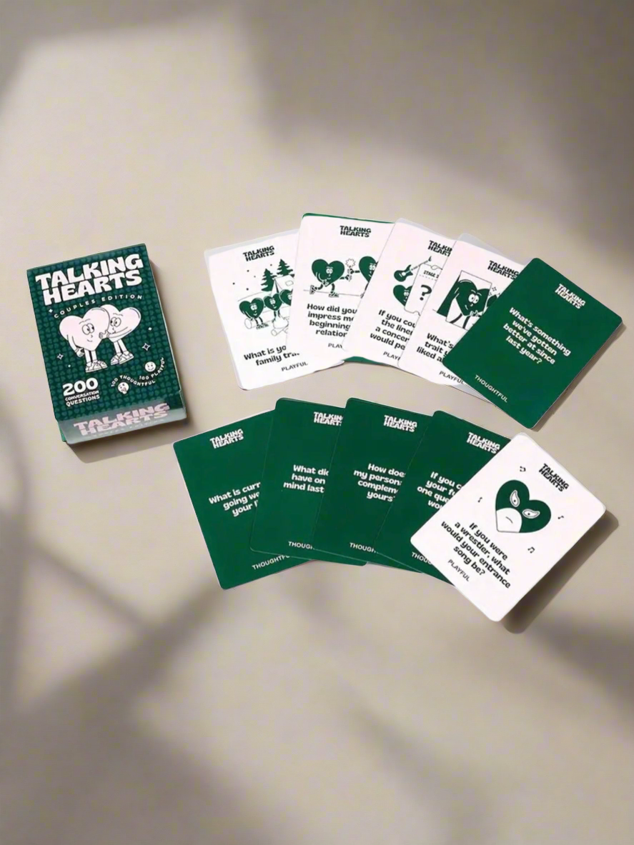 Talking Hearts Conversation Cards Game