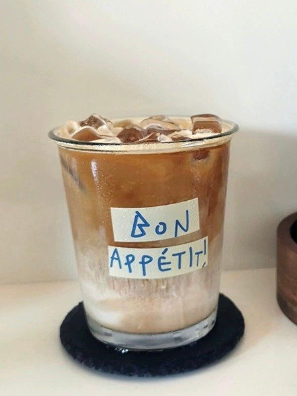 Bon Appétit Glass Cup