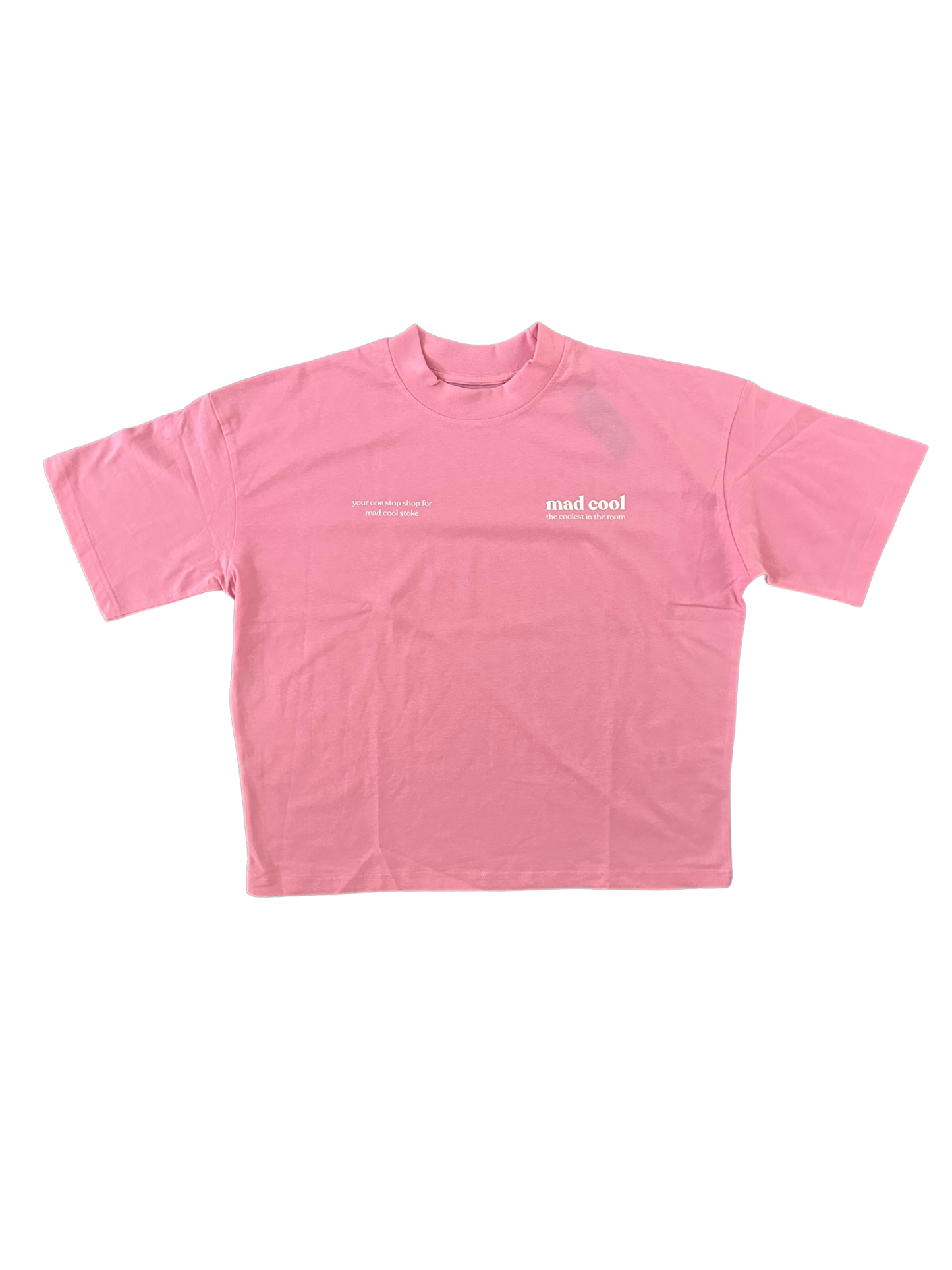Oversized Cropped Mad Cool Stoke Tee