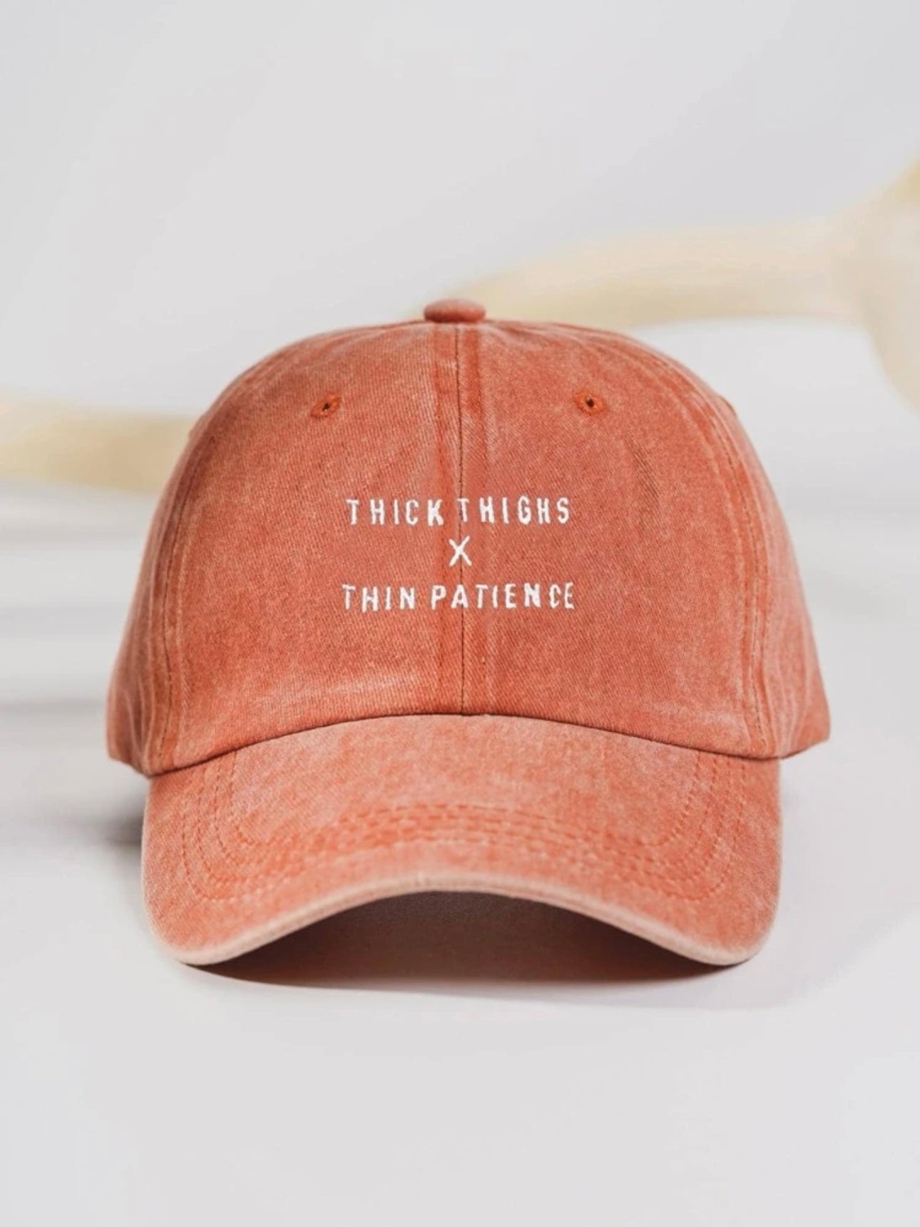 Thick Thighs x Thin Patience Dad Hat