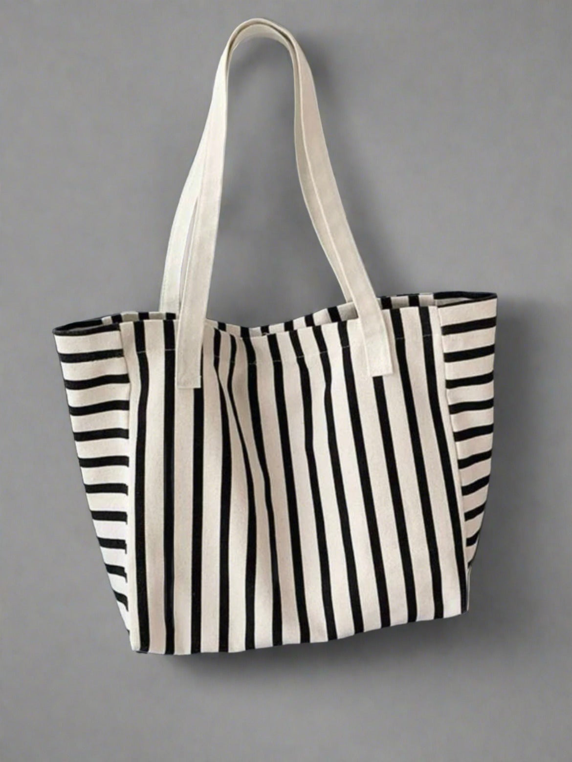Striped Tote