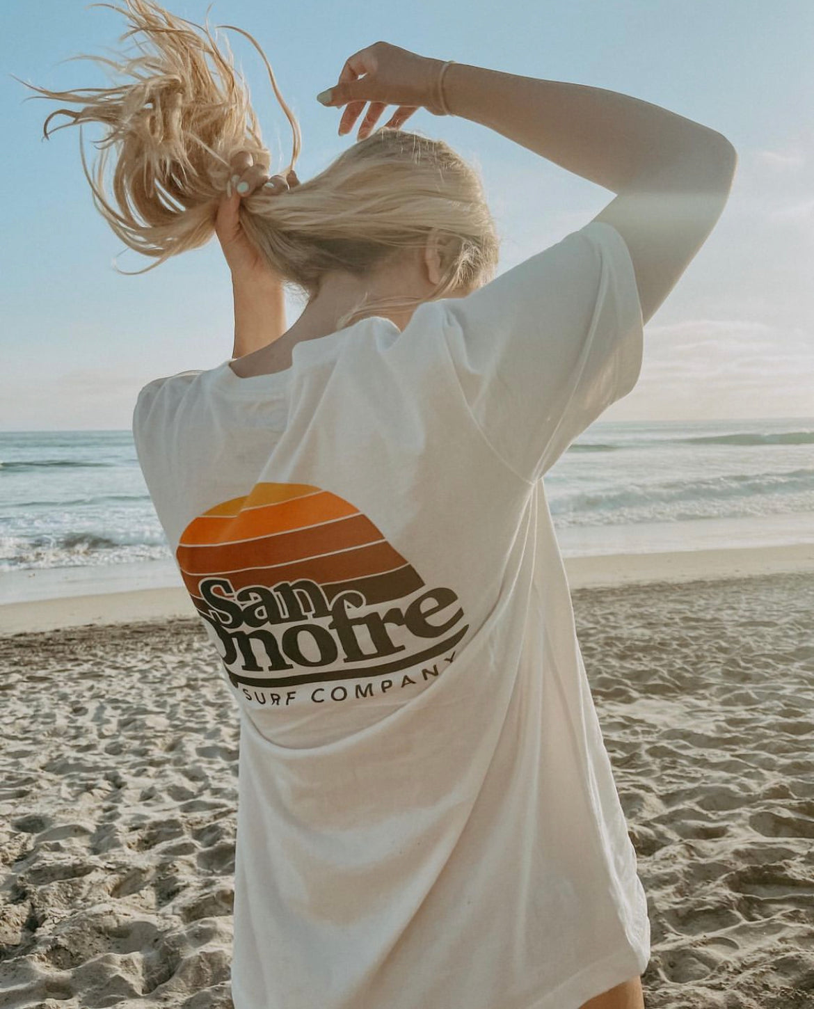 Old School Sunset Tee