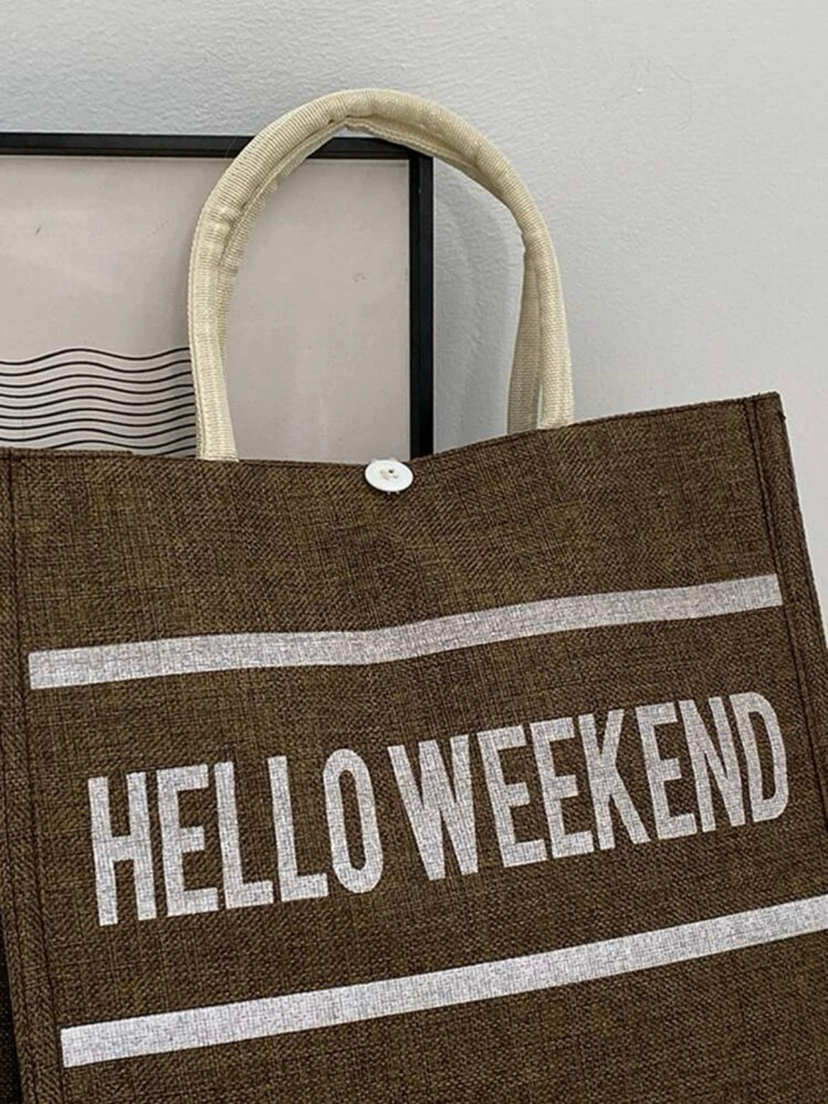 Hello Weekend Tote