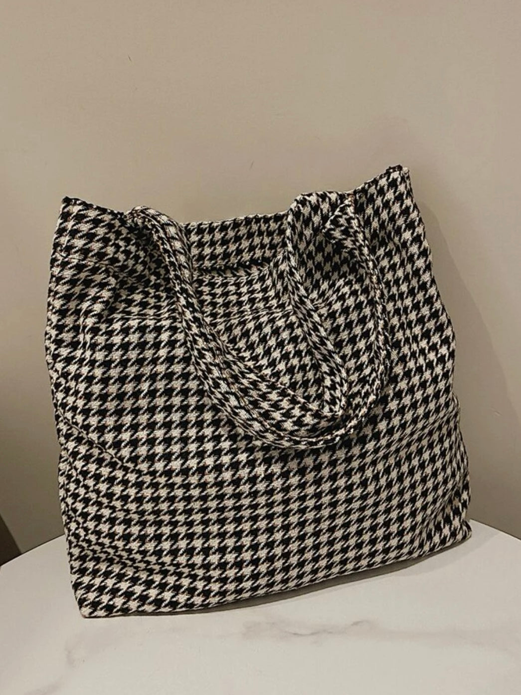 Houndstooth Tote