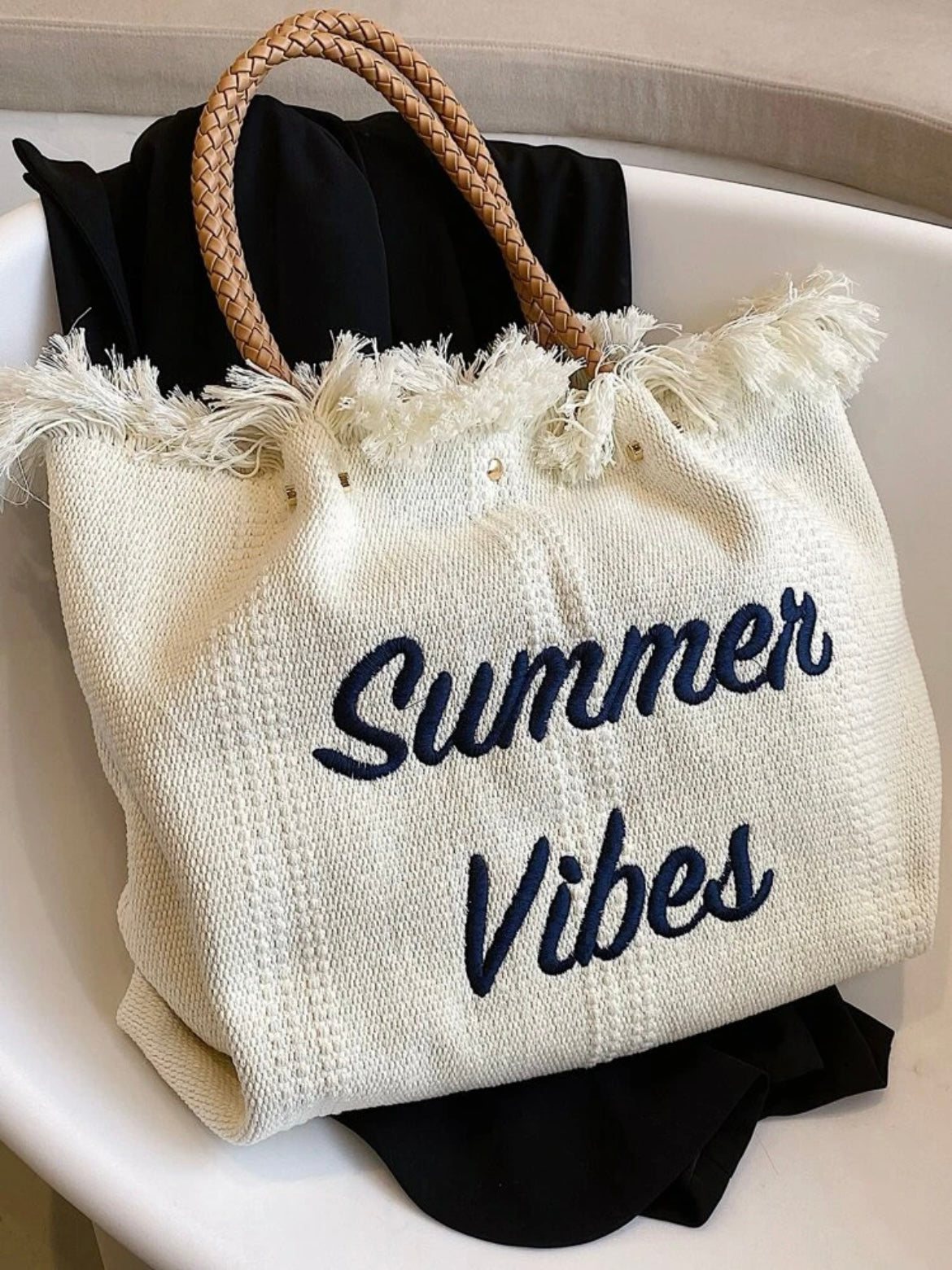 Summer Vibes Beach Bag