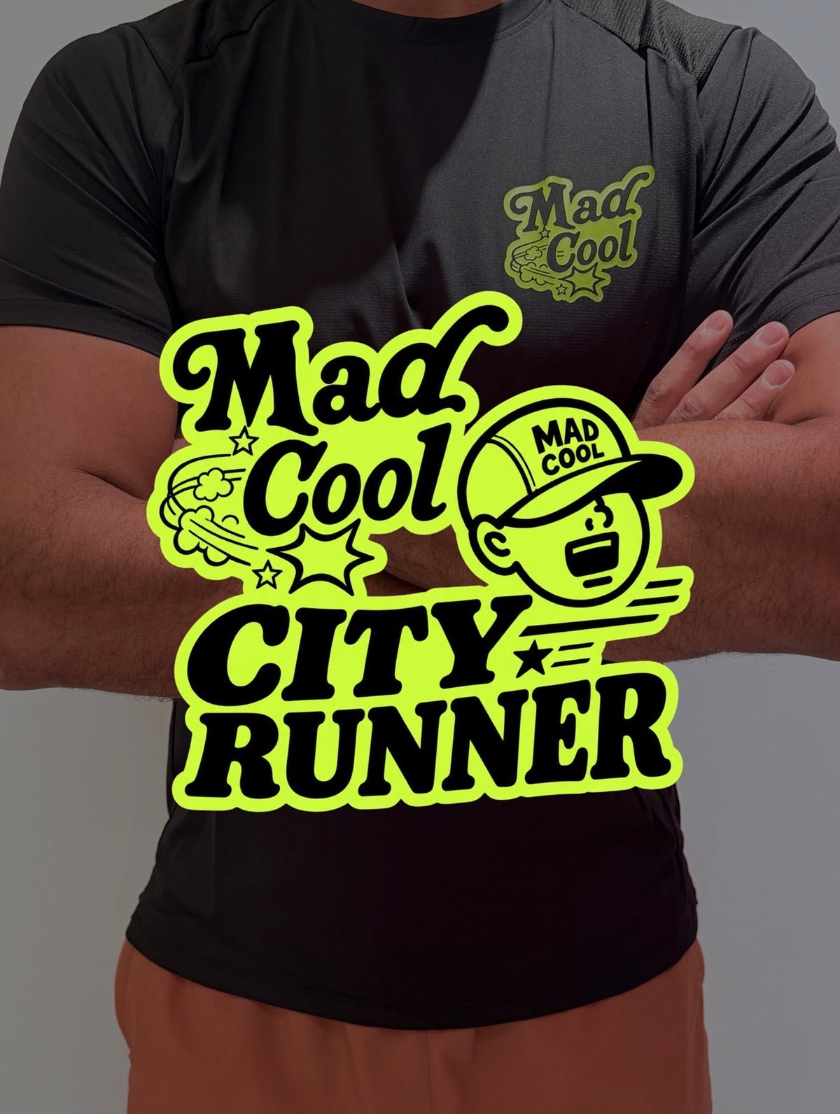 Mad Cool City Runner Active Tee