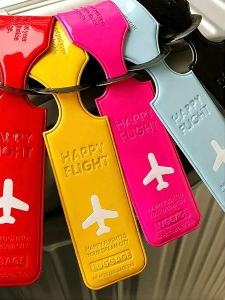 Happy Flight Luggage Tags