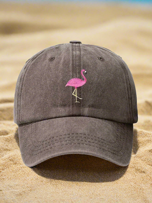 Flamingo Dad Hat