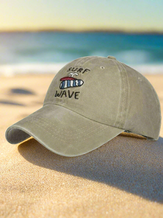 Surf Wave Dad Hat