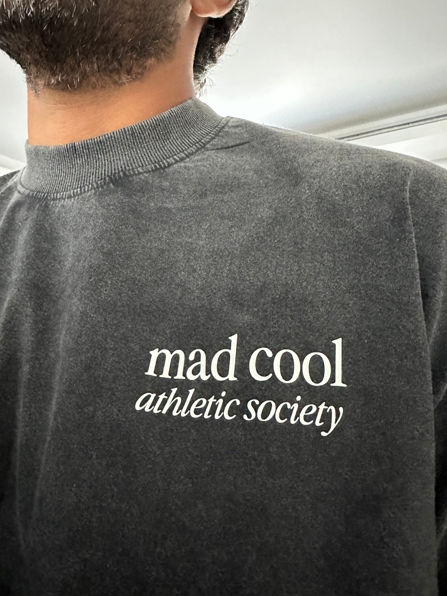 Oversized Mad Cool Athletic Society Tee