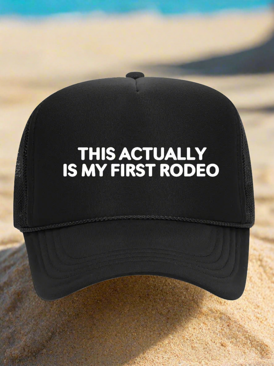 First Rodeo Foam Trucker Hat