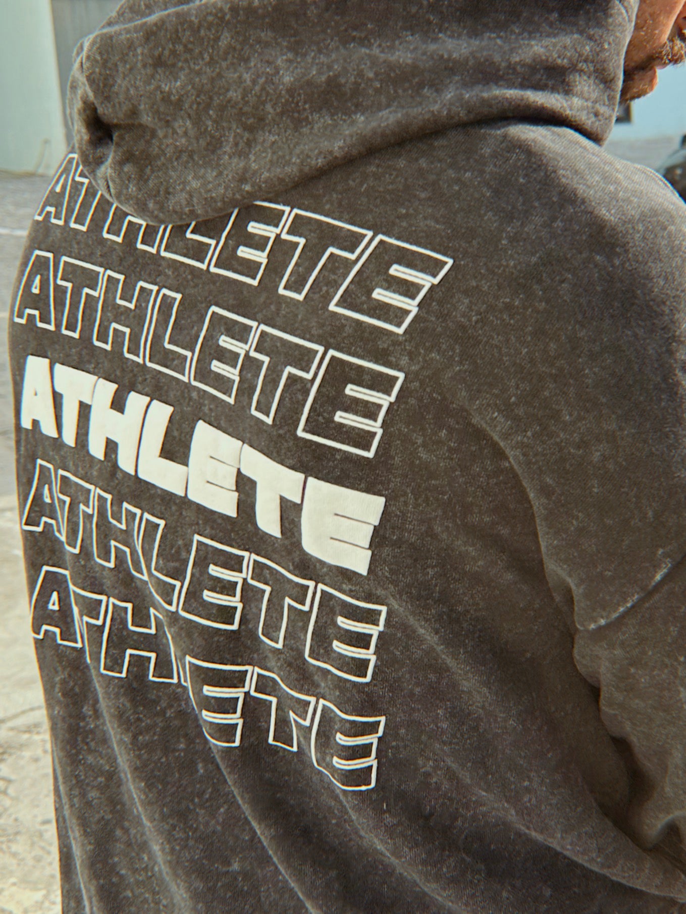 Mad Cool Athlete Vintage Washed Hoodie