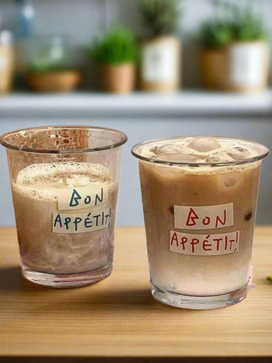 Bon Appétit Glass Cups
