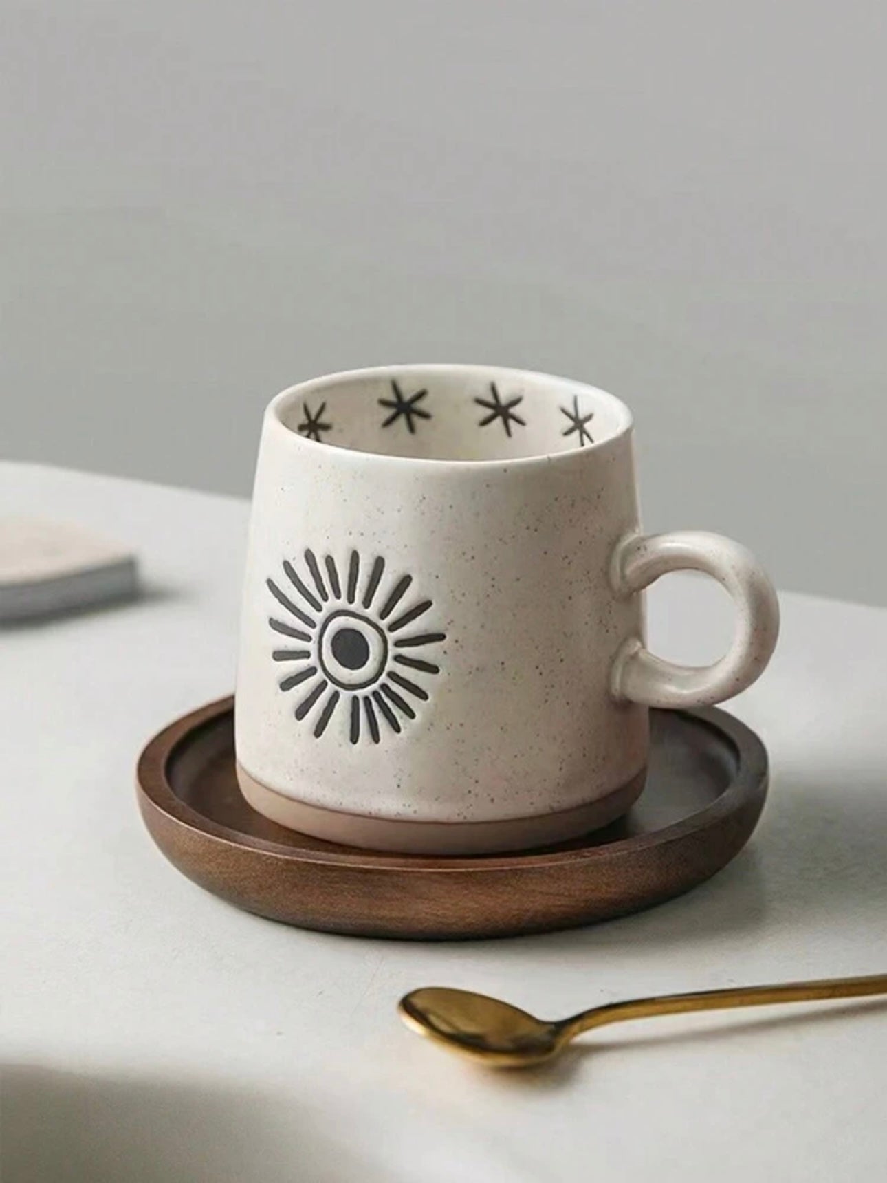 Crescent Moon Ceramic Mug