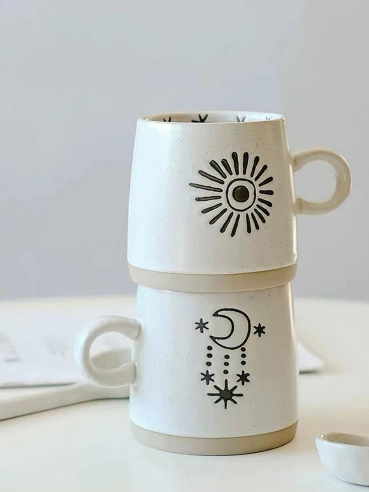 Crescent Moon Ceramic Mug