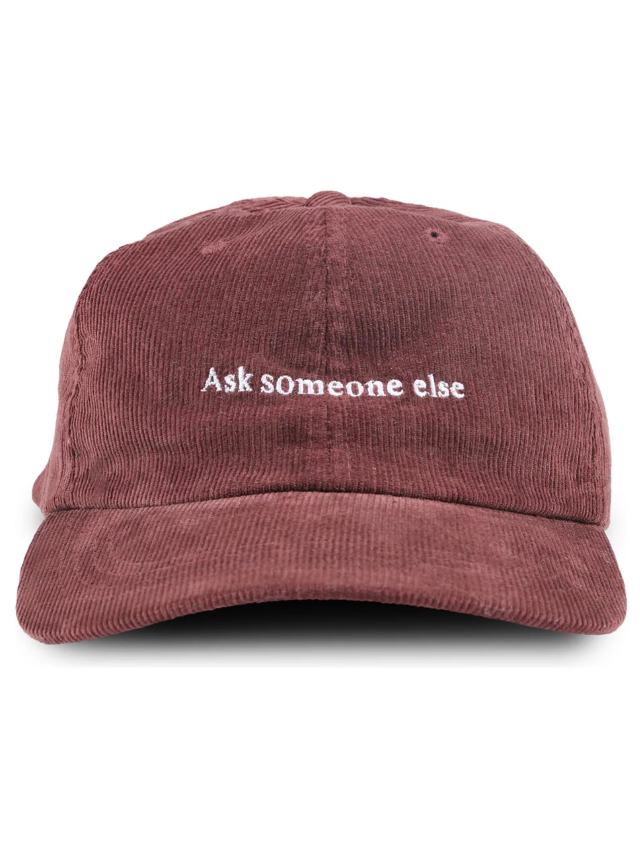 Ask Someone Else Corduroy Hat