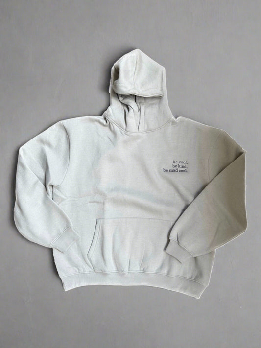 Oversized Boxy Mad Cool Motto Hoodie