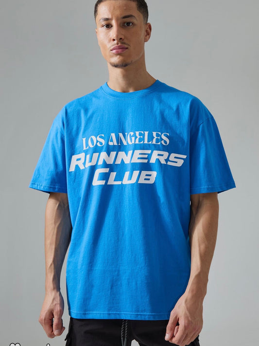 Oversized Los Angeles Runners Club Tee