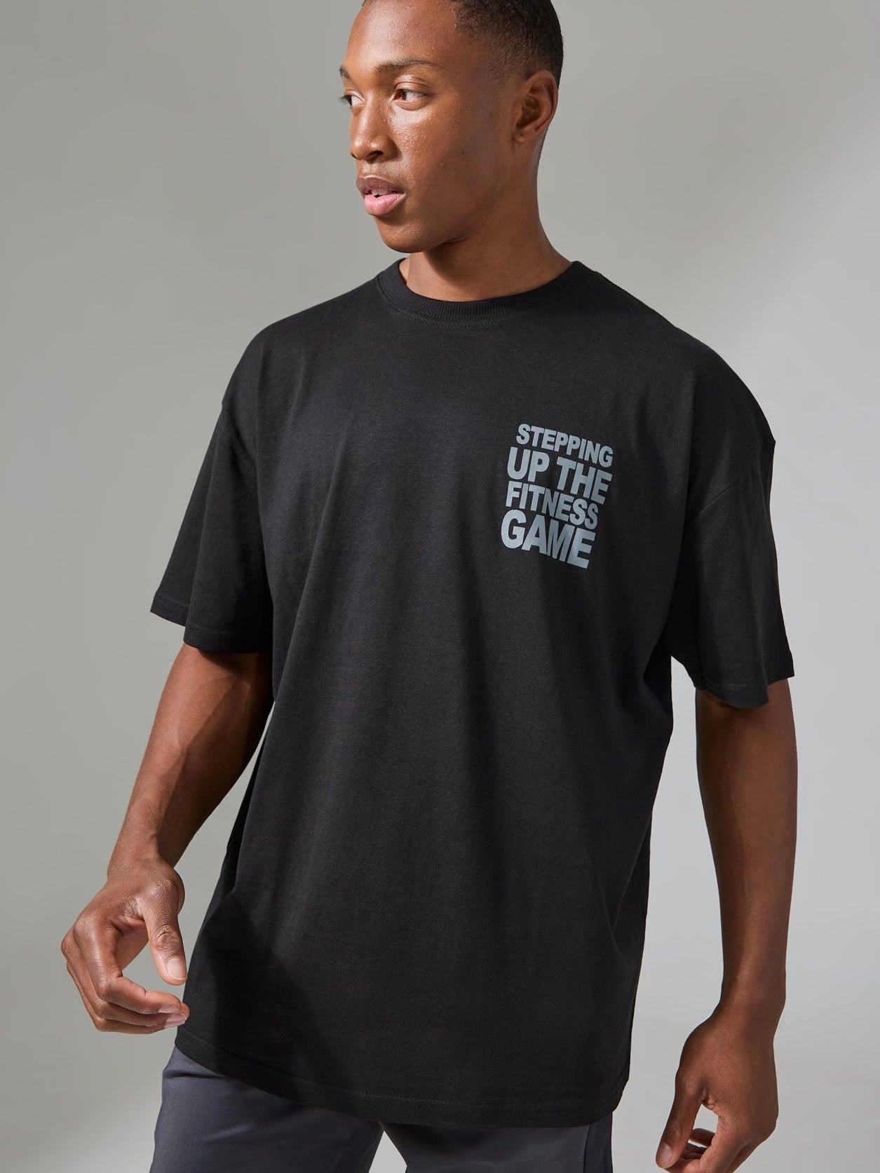 Oversized Fitness Game Tee