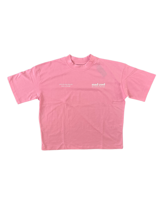 Oversized Cropped Mad Cool Stoke Tee
