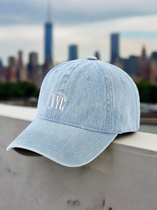 NYC Denim Dad Hat