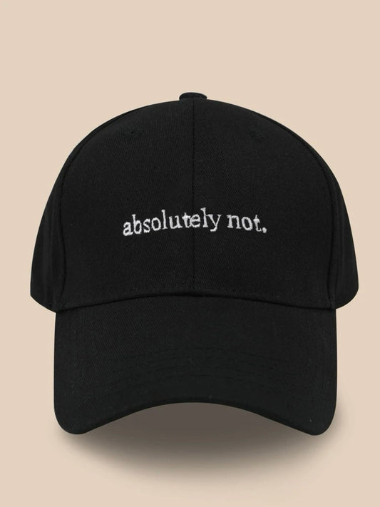 Antisocial Slogan Hat