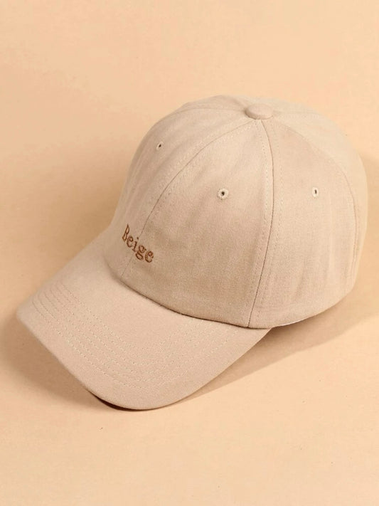 Beige Dad Hat