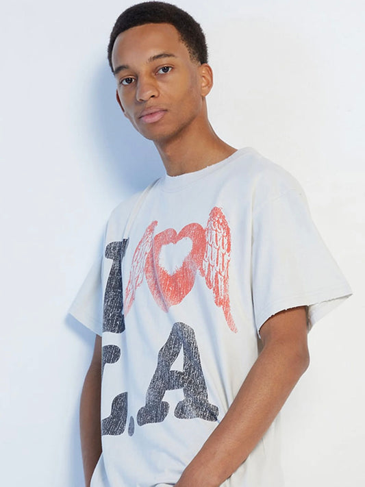Oversized I ♥️ LA Tee