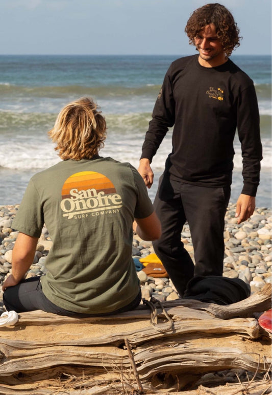 Old School Sunset Tee