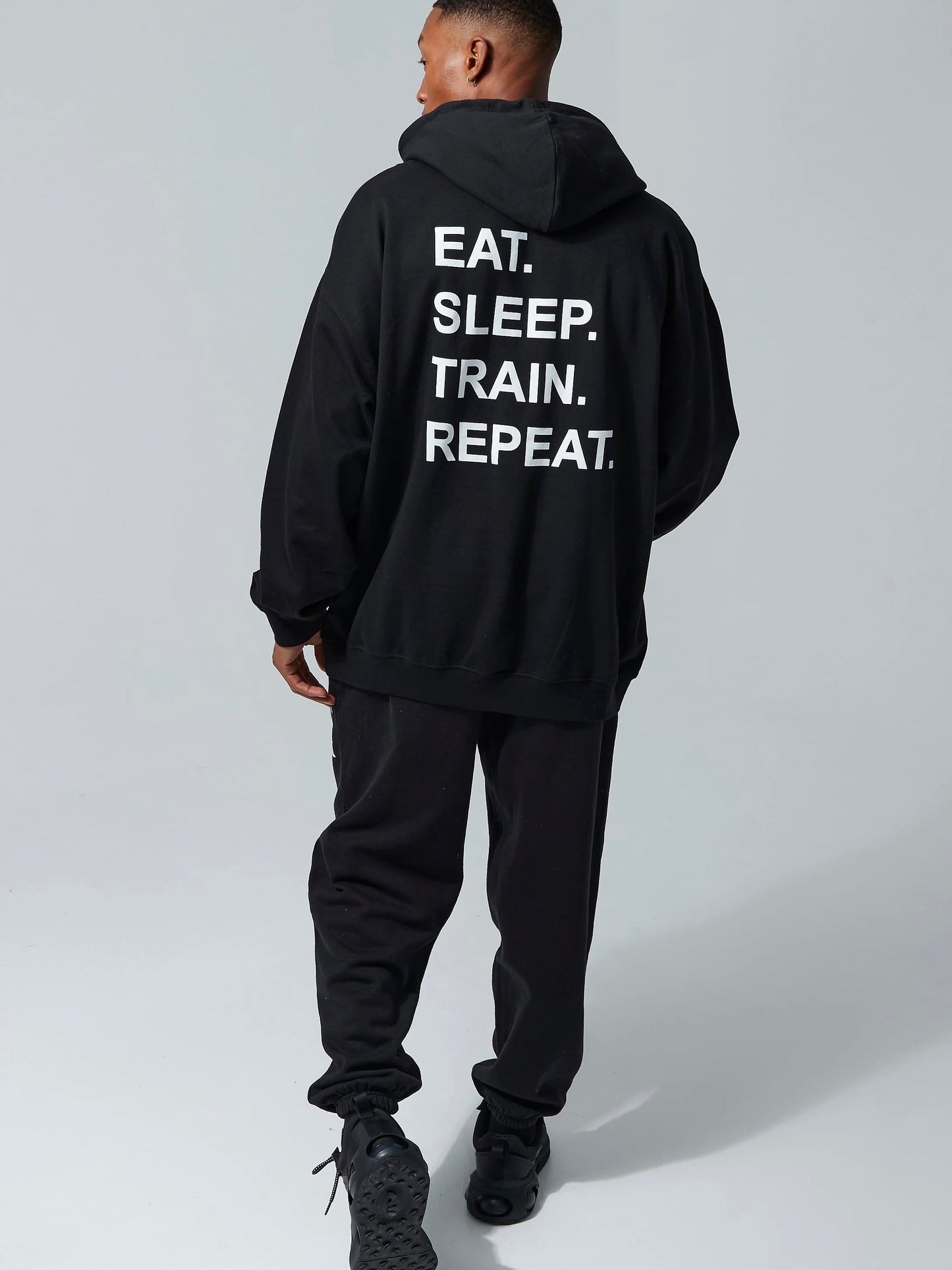 Eat, Sleep, Train, Repeat Hoodie