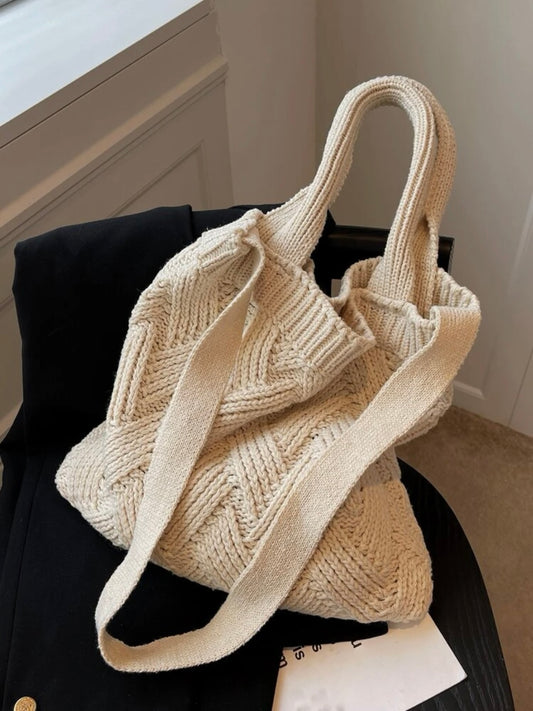 Knit Double Handle Tote